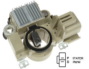 IM465-5 Regulador voltaje para alternador mitsubishi