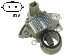 IM549-5 Regulador voltaje para alternador mitsubishi, sistema BSS, Renault traffic