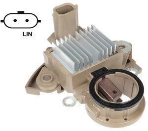 IM717-5 Portadiodo para alternador mitsubishi, sistema LIN