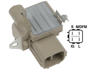 IN6015-5 Regulador altenador para denso
